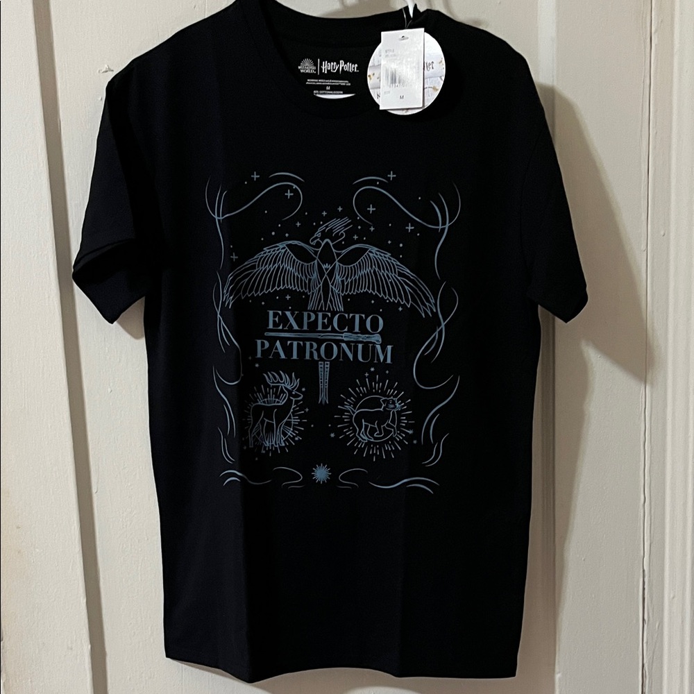 Harry Potter Black Expecto Patronum T-Shirt